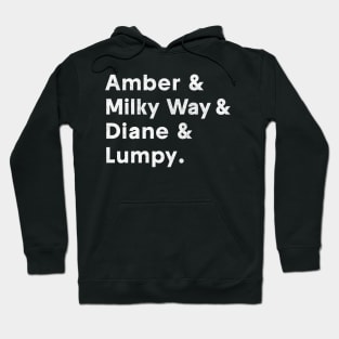 The Office Cats Names List Hoodie